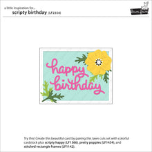 Load image into Gallery viewer, Dies: lawn fawn-scripty birthday
