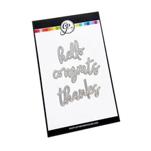 Load image into Gallery viewer, Dies: Catherine Pooler Designs-Scripted Sentiments Trio Word Dies
