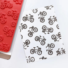 Load image into Gallery viewer, Stamps: Catherine Pooler Designs-Poppin’ Wheelies Background Stamp
