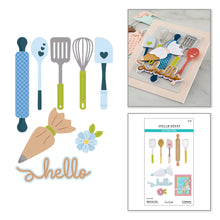 Load image into Gallery viewer, Dies: Spellbinders-FLUFF, FROST &amp; ROLL ETCHED DIES BY TINA SMITH
