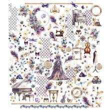 Load image into Gallery viewer, Embellishments: 49 And Market Laser Cut Outs-Plume and Petal
