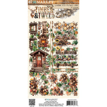 Load image into Gallery viewer, Embellishments: 49 And Market Laser Cut Out Floral Set
