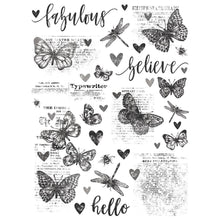 Load image into Gallery viewer, Embellishments: Simple Stories-Simple Vintage Essentials Rub-Ons-Butterflies

