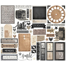 Load image into Gallery viewer, Embellishments: Simple Stories-Simple Vintage Essentials Bits &amp; Pieces Die-Cuts 49/Pk—Captured Bits
