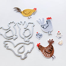 Load image into Gallery viewer, Dies: Catherine Pooler Designs-Chicken In Dies
