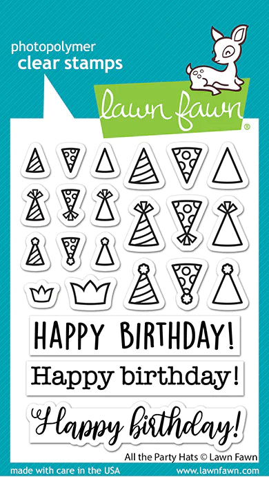 Stamps: Lawn Fawn-All The Party Hats