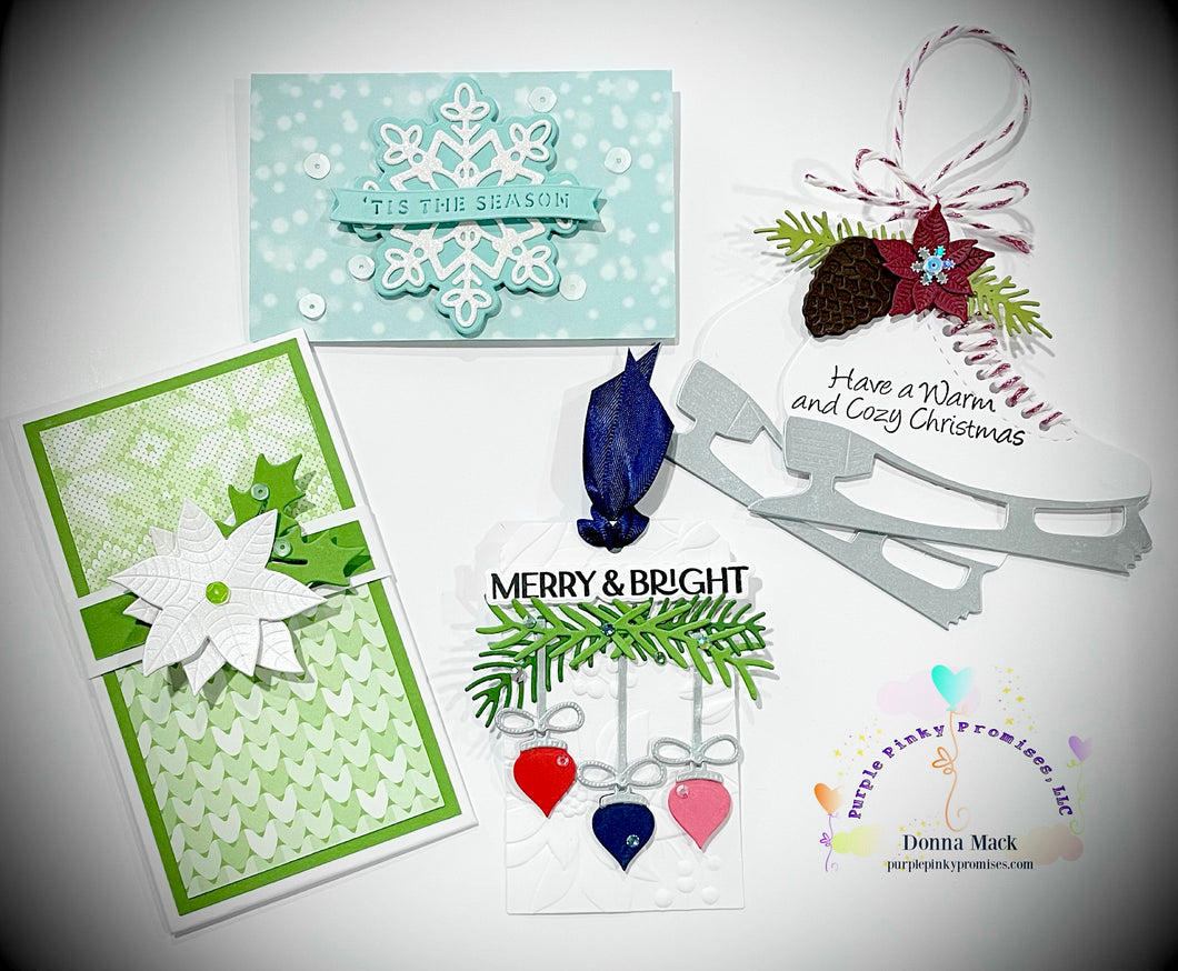Gift Card and Gift Tag Class: Saturday, December 9th 2-4pm-In Store Only