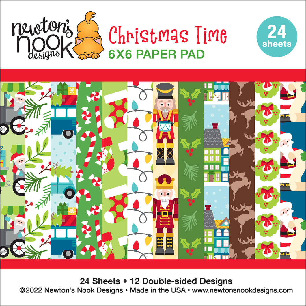 6x6 Paper: Newton’s Nook-Christmas Time