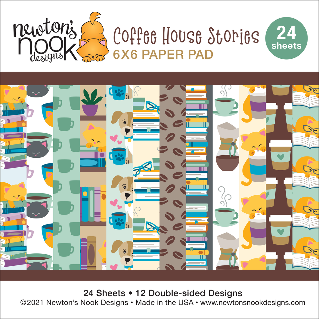 6x6 Paper: Newton’s Nook-Coffee House Stories