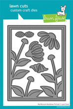 Load image into Gallery viewer, Dies:  Lawn Fawn - big blossom backdrop: portrait
