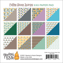 Load image into Gallery viewer, 6x6 Paper: Newton’s Nook-Coffee House Stories
