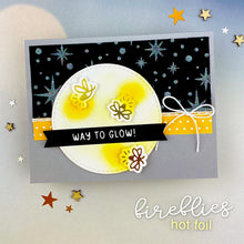 Load image into Gallery viewer, Hot Foil: Newton’s Nook-Fireflies Hot Foil Plates &amp; Die Set
