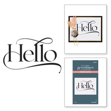 Load image into Gallery viewer, Better Press: Spellbinders-Hello Press Plate
