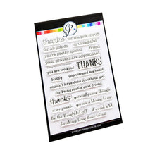 Load image into Gallery viewer, Stamps: Catherine Pooler Designs- 3 Times the Thanks Sentiment Stamps
