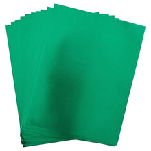 Load image into Gallery viewer, Specialty Cardstock: Spellbinders-MIRROR GREEN CARDSTOCK 8.5 X 11” – 10 PACK
