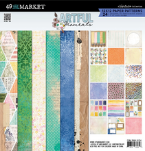 Load image into Gallery viewer, 12x12 Paper Pad: 49 and Market-Artful Moments 12x12 Paper Pad
