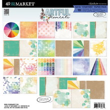 Load image into Gallery viewer, 12x12 Paper Collection: 49 and Market Artful Moments 12×12 Starters Collection Pack

