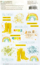 Load image into Gallery viewer, Rub-on Transfers: 49 and Market-Spring Stories Rub-On Transfer Set 6"X8"
