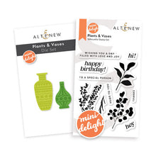 Load image into Gallery viewer, Stamp &amp; Die Combo:  Altenew - Mini Delight: Plants &amp; Vases Stamp &amp; Die Set
