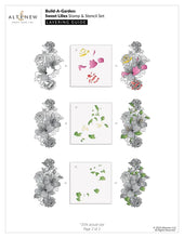 Load image into Gallery viewer, Bundle: Altenew-Build-A-Garden: Sweet Lilies &amp; Add-on Die Bundle
