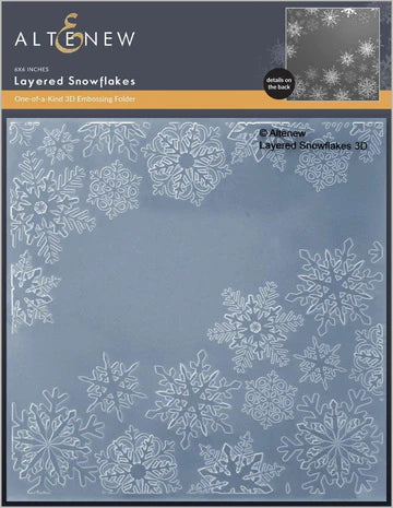Embossing Folders: Altenew-Layered Snowflakes