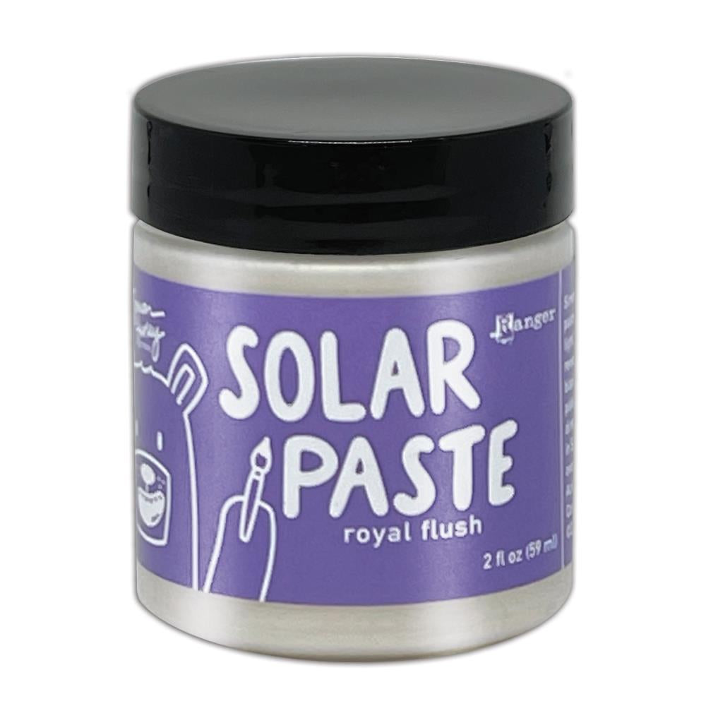 Embellishments: Simon Hurley create. Solar Paste 2oz-Royal Flush