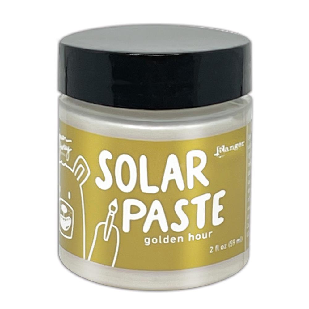 Embellishments: Simon Hurley create. Solar Paste 2oz-Golden Hour