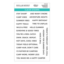 Load image into Gallery viewer, Stamps: Spellbinders-SUMMERTIME SENTIMENTS CLEAR STAMP SET BY ALLISON FRAZIER
