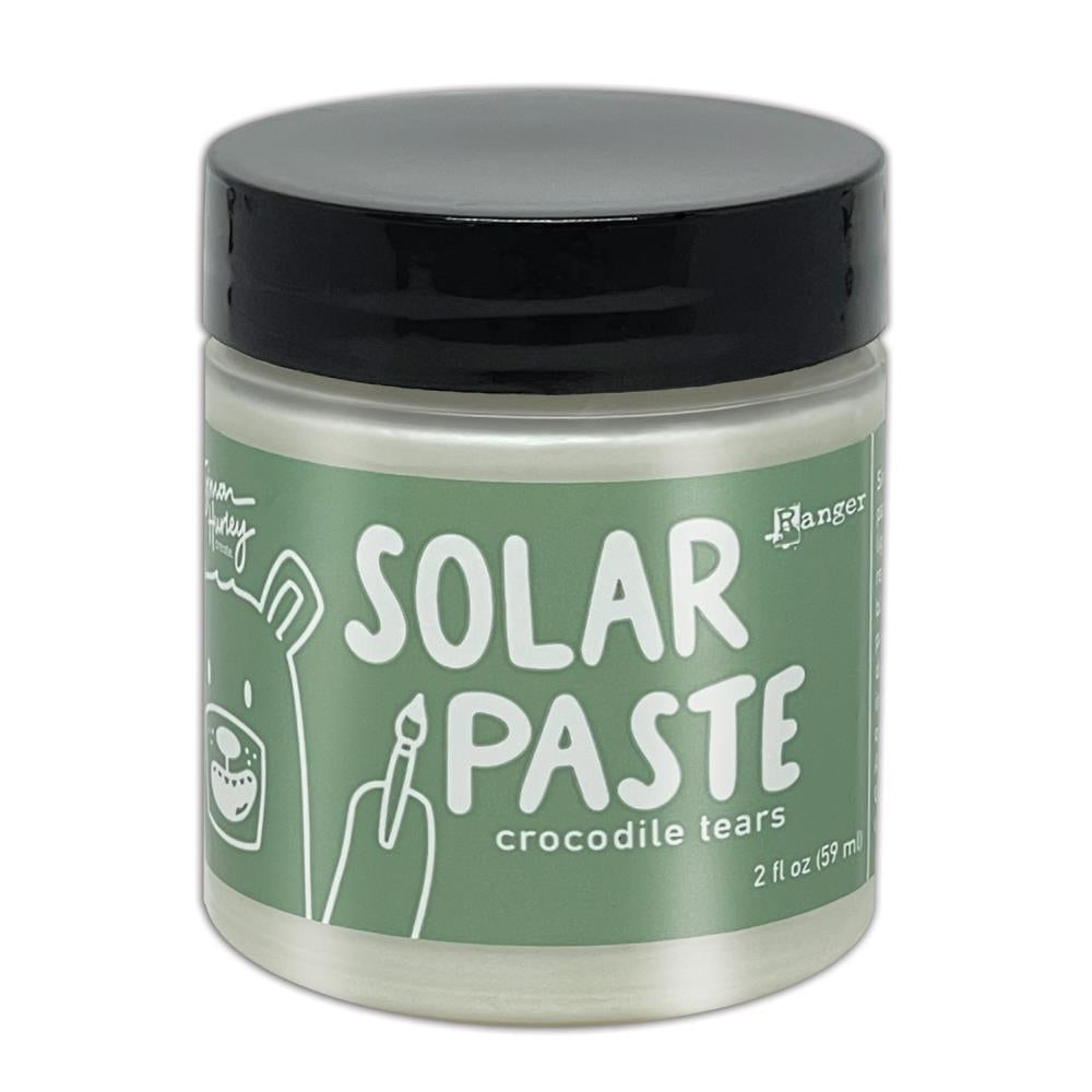 Embellishments: Simon Hurley Create Solar Paste 2oz.-Crocodile Tears