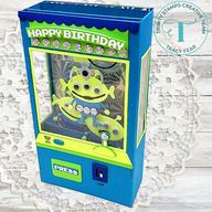 Load image into Gallery viewer, Dies: Trinity Stamps - Gashapon Machine Die Set
