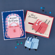 Load image into Gallery viewer, Stamp and Die Bundle: Spellbinders-We all Have Baggage Bundle + Class Kit
