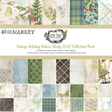 Load image into Gallery viewer, 12x12 Paper Kit: 49 And Market Collection Pack 12&quot;X12&quot; -Nature Study
