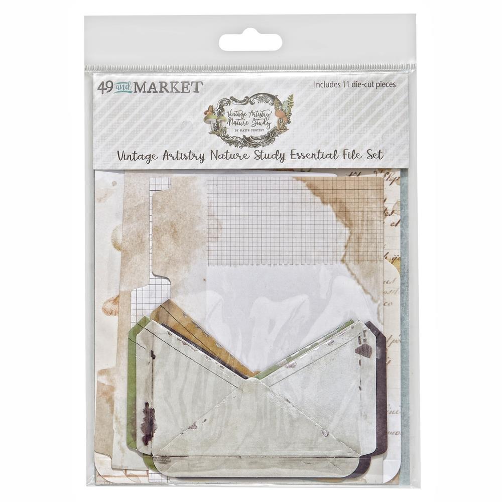 Embellishments: 49 and Market-Nature Study Essential File Set