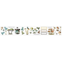 Load image into Gallery viewer, Embellishments: 49 And Market Washi Sticker Roll-Nature Study-Mushrooms
