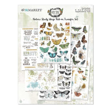 Load image into Gallery viewer, Embellishments: 49 and Market-Nature Study Rub-Ons 6&quot;X8&quot; 6/Sheets-Wings
