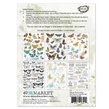 Load image into Gallery viewer, Embellishments: 49 and Market-Nature Study Rub-Ons 6&quot;X8&quot; 6/Sheets-Wings
