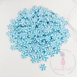 Embellishments: Dress My Craft Shaker Elements-Blue Swirl Candies-8gms