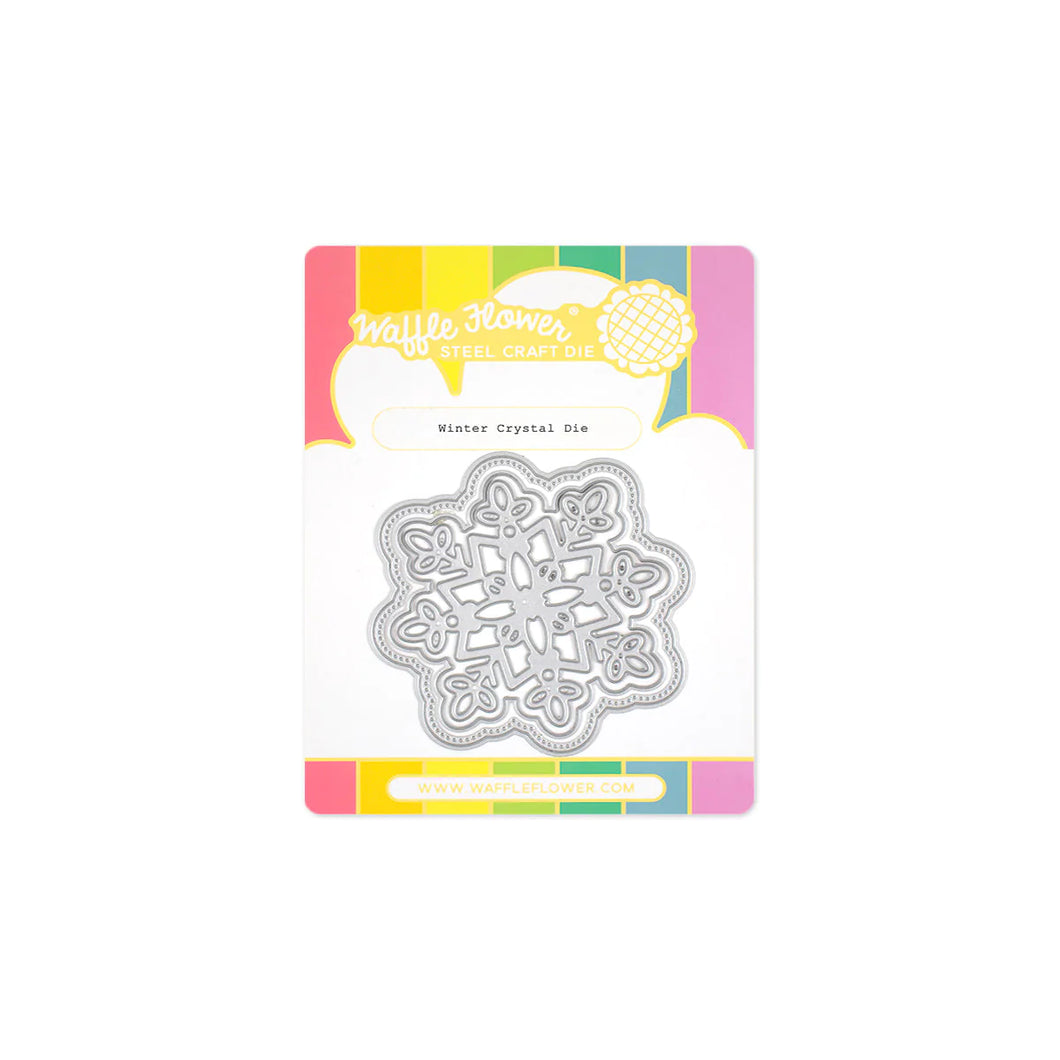 Dies: Waffle Flower Crafts-Winter Crystal Die