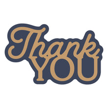 Load image into Gallery viewer, Dies: Spellbinders - Layered Thank You Etched Dies
