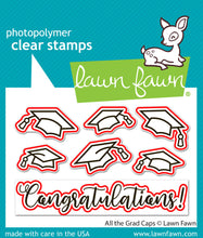 Load image into Gallery viewer, Dies: Lawn Fawn- All the Grad Caps
