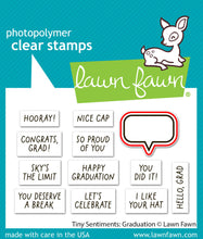 Load image into Gallery viewer, Dies: Lawn Fawn-Tiny Graduation
