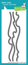 Load image into Gallery viewer, Dies: Lawn Fawn-Stitched Wave Borders
