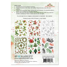 Load image into Gallery viewer, Embellishments: 49 And Market Rub-Ons 6&quot;X8&quot; 6/Sheets-Foliage, Christmas Spectacular 2023
