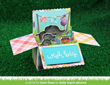 Load image into Gallery viewer, Dies: Lawn Fawn-Scalloped Box Card Pop-Up Dies
