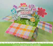 Load image into Gallery viewer, Dies: Lawn Fawn-Scalloped Box Card Pop-Up Dies
