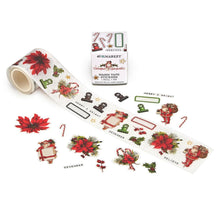 Load image into Gallery viewer, Embellishments: 49 And Market Christmas Spectacular 2023 Washi Tape Roll-Washi Tape Stickers
