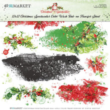 Load image into Gallery viewer, Embellishments: 49 And Market 12&quot;X12&quot; Rub-Ons-Color Wash-Christmas Spectacular 2023
