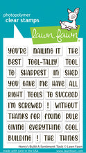 Load image into Gallery viewer, Stamps: Lawn Fawn-Henry's Build-a-sentiment: Tools
