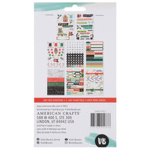 Load image into Gallery viewer, Embellishments: Vicki Boutin Peppermint Kisses Sticker Book-W/Gold Foil Accents 296/Pkg
