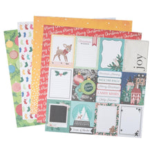 Load image into Gallery viewer, 12x12 Paper: American Crafts Double-Sided Paper Pad-Peppermint Kisses 12&quot;X12&quot; 36/Pkg
